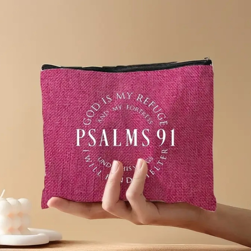 Scripture Cosmetics Bag